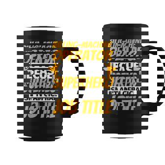 BILLING-MACHINE OPERATOR Humor Graphic Print Coffee Mug - Monsterry