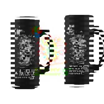 Birthday Boy 5Th Birthday I'm 5 Year Old Gamer Number Coffee Mug | Seseable UK