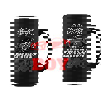 Birthday Boy Race Car Birthday Racing Driver Theme Party Coffee Mug - Monsterry