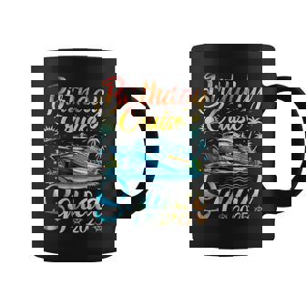 Birthday Cruise Squad 2025 Cruise Birthday Party Vacation Coffee Mug - Monsterry