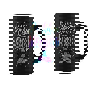Birthday Mermaid Party Girl Mermaid Coffee Mug - Thegiftio UK