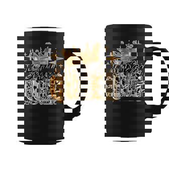 Birthday Queen Golden Crown American Afro Girls Party Coffee Mug | Seseable CA