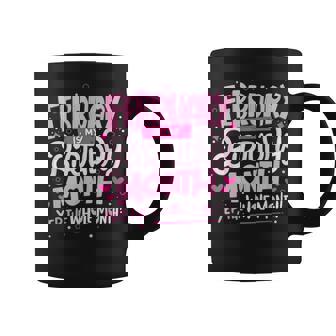 Birthday Quotes And Birthday February Is My Birthday Month Yep The Whole Month -Adults Small Graphic Print Coffee Mug - Monsterry