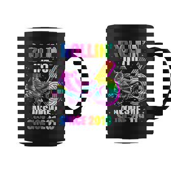 Birthday Roller Skating 6Th Girls Rollin Into 6 Skate Party Coffee Mug - Thegiftio UK