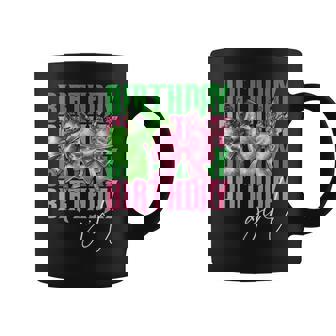 Birthday Witch Pink And Green Birthday Girl Coquette Party Coffee Mug - Seseable