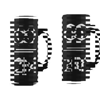 Bitcoin Infinity Divided By 21 Million Statement Plan B 21M Tassen - Geschenkecke