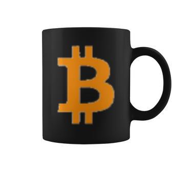 Bitcoin Logo Small Simple Subtle Little Centred Tassen - Geschenkecke