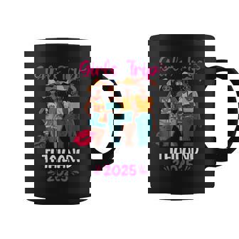 Black Girls Trip Thailand 2025 Vacation Matching Coffee Mug - Seseable