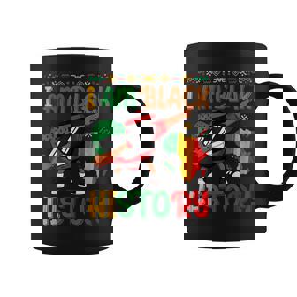 I Am Black History Dabbing Heart African Boys Girls Coffee Mug | Mazezy