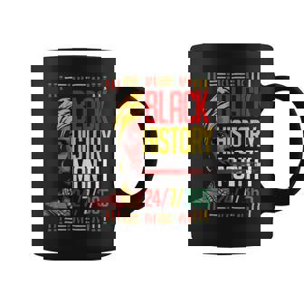 Black History Month 247365 African Melanin Pride Afro Men Coffee Mug | Mazezy