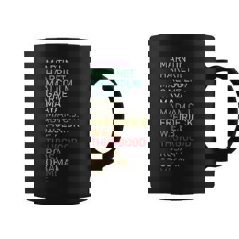 Black History Month Black Leader's Graphic Coffee Mug | Mazezy