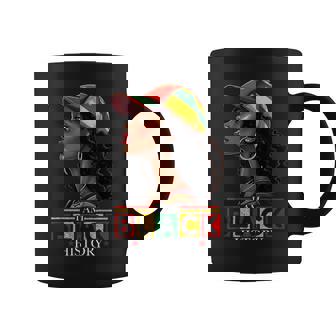 I Am Black History Month Loc'd Girl Black Celebration Coffee Mug - Seseable