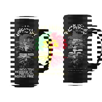 Black History Month Tree Roots Education Student Teacher Coffee Mug | Mazezy