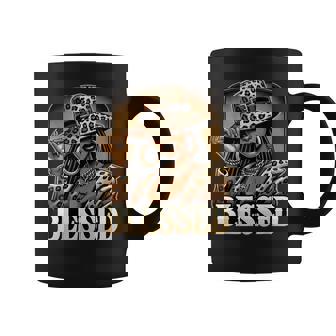 Blessed Black Cowgirl Western Swag African Christian Woman Coffee Mug - Monsterry
