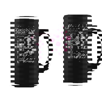 Blessed By God For 92 Years Old 92nd Birthday Decorations Graphic Print Coffee Mug - Monsterry