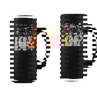 Blessed Honey Grandma Groovy Honey Grandmother Coffee Mug - Thegiftio UK