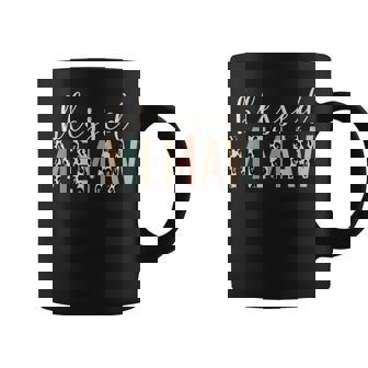 Blessed Memaw Cute Leopard Print Coffee Mug - Seseable
