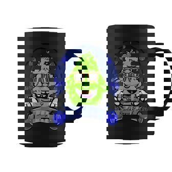 Blueberry Kush 420 Cannabis Culture Weed Strain Graphic Print Coffee Mug - Monsterry