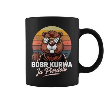 Bober Kurwa Meme Poland Beaver Costume Yes Pierdole Bóbr Tassen - Geschenkecke