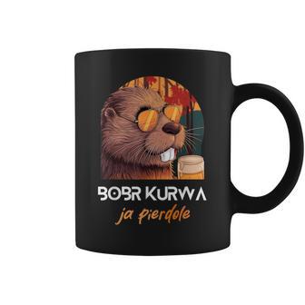 Bober Kurwa Polish Beaver Meme Bobr Ja Pierdole Tassen - Geschenkecke