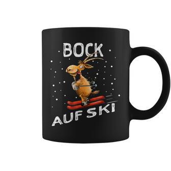 Bock Auf Ski Lustiger Skifahrer Skier Ski Spruch Wortwitz Tassen - Geschenkecke