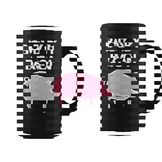 Body By Bacon Bacon Addict Graphic Print Coffee Mug - Monsterry