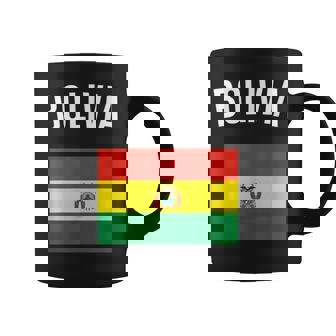 Bolivia Bolivian Flag Acation Travel Souvenir Tassen - Seseable