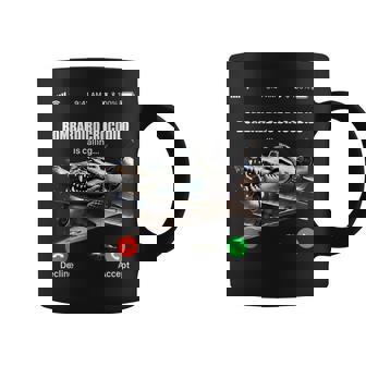 Bombardiro Crocodilo Está Llamando Italian Brainrot Meme Taza de café - Regaloses