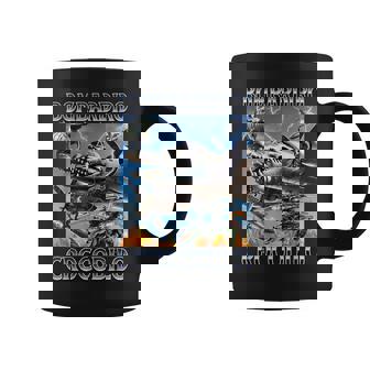 Bombardiro Crocodilo Italian Brainrot Meme Coffee Mug - Monsterry