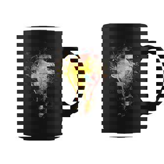 Bombilla Pintura Colorido Gráfico Arte Taza de café - Regaloses