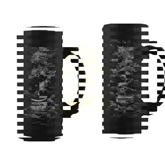 Bonsai Tree Japanese Culture Meditation Penjing Zen Coffee Mug - Monsterry