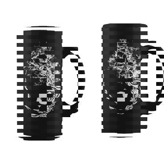 Bonsaïs Zen Yin Yang Amoureux Du Japon Adulte Noir Size S Personnalisé Arbre Bonsaï Yin Yang Kanji Tasse - Cadeauxyz