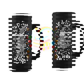 Bookworm Just A Girl Who Loves Books Coffee Mug - Seseable