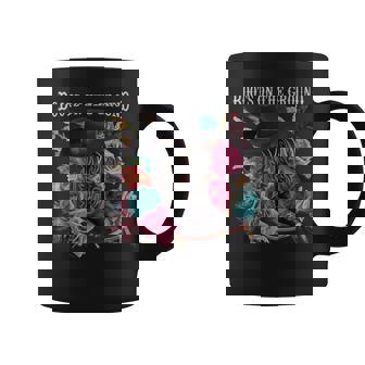 Boots On The Ground Cowgirl Linedance Boot Cowboy Western Coffee Mug - Thegiftio