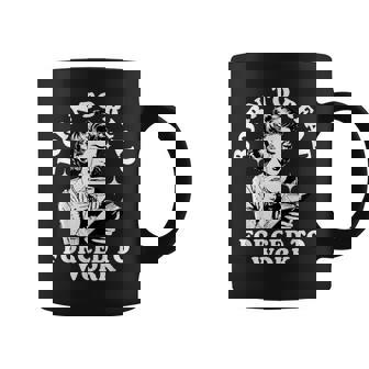 Born To Read Forced To Work Bookworm Bibliotecario Retro Bookish Taza de café - Regaloses