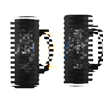 Bosque De Caza Wolf Wolves Usa Taza de café - Regaloses