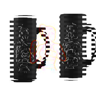 Boxeo Chica Dibujo Deportes De Interior Sin Mangas Taza de café - Regaloses