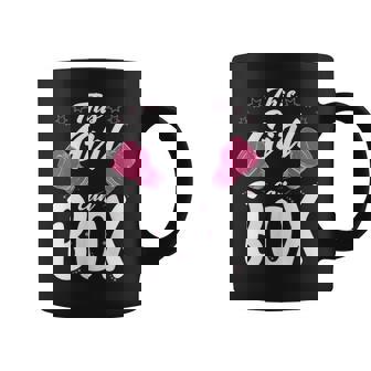 Boxeo Esta Chica Puede Boxear Cool Girl Boxeo Sin Mangas Taza de café - Regaloses