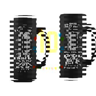 This Boy Is Now 10 Double Digits Crown 10Th Birthday Fiesta Coffee Mug - Monsterry