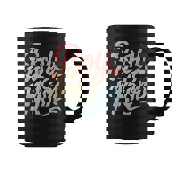 Boy Mom Son Family Mother's Day Mama Of Boys Tie Dye Coffee Mug - Seseable