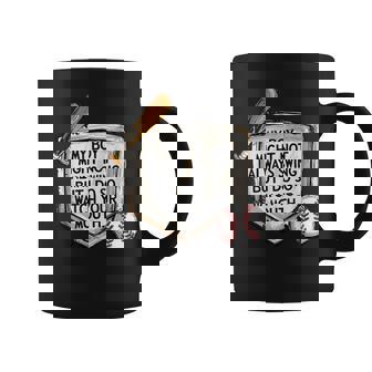 My Boy Might Not Always Swing But I Do Baseball Mom Coffee Mug | Mazezy