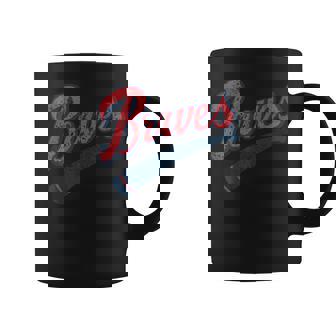 Brave Vintage Retro Last Name Personalized Brave Lover Coffee Mug - Thegiftio