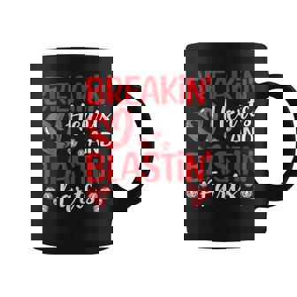 Breaking Hearts And Blasting Farts Valentine's Day Men Coffee Mug | Mazezy