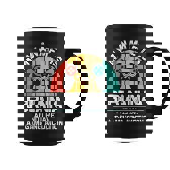 BRIANNA Name Personalized Gaming Geek Birthday Graphic Print Coffee Mug - Monsterry