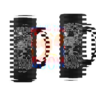 Bring The Boom Rizzler Joke Us Flag Coffee Mug - Seseable
