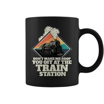 Bring Him Zum Bahnhof Train Yellowstone Tassen - Geschenkecke