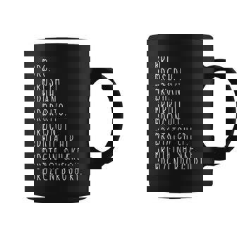 Bro Broseph Broham Divertida De Entrenamiento Gimnasio Levantamiento De Pesas Taza de café - Regaloses