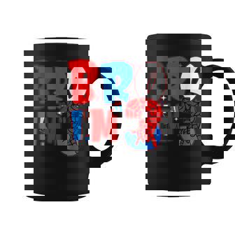 Bro I’M 3 Spider 3Rd Spider Theme Party Boy Birthday Coffee Mug | Mazezy