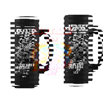 Brother Of The Birthday Boy Monster Truck Birthday Coffee Mug - Seseable