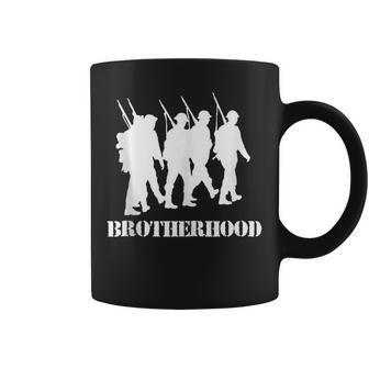 Brotherhood Veteran Warrior Soldiers German Army Tank Top Graphic Print Coffee Mug - Monsterry